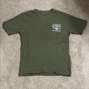 Harley-Davidson Kabul Afganistan Men's Olive Tee